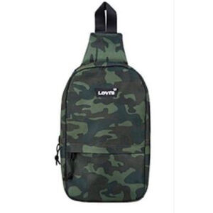 Men's Levi's Camo Slingback Travel, event, everyday Backpack Green Brown